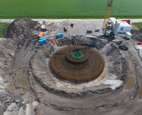 16 juni 2019; funderingen